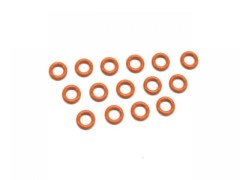 ORG06B　シリコンOリング(P6/オレンジ) 15入リ