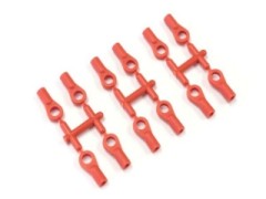 LA43RB　ボールエンド(5.8mm/レッド)