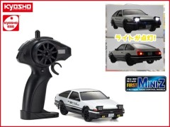 京商EGG　66601L　First MINI-Z 頭文字D トヨタ スプリンタートレノ AE86 (ライト点灯モデル)