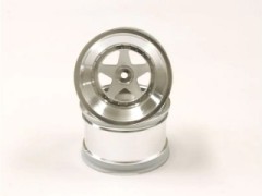 SCH006SCB　2.2インチ用リヤホイール(2入/サテンクローム/スコーピオン 2014)