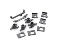 MD004B　ナックル&モーターホルダーセット(ミニッツAWD)