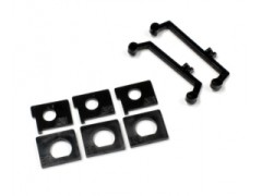 MD306B　タイロッド&モータープレートセット (MINI-Z FWD)