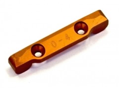 MDW102B-04　AWD DWS用 アルミリアサスホルダー(キャスター 0°/トー 4°)