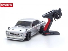 【2025年11月入荷予定　予約】34425T1C　1/10 EP 4WD フェーザーMk2 FZ02 日産 スカイライン 2000GT-R(KPGC10) チューンド･バージョン シルバー レディセット　京商 / KYOSHO
