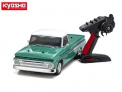34435T1　1/10 EP 4WD フェーザーMk2 FZ02L 1966 シボレー C10 フリートサイド ピックアップ ライトグリーン レディセット