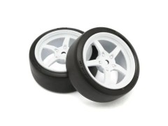FATH705WD　装着済ドリフトタイヤFZ02(5Sレーシング ホイル /ホワイト/2入)