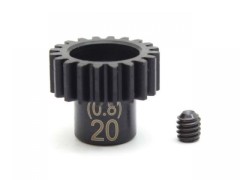 PNGS0820　スチールピニオンギヤ (20T/0.8M/φ5.0)