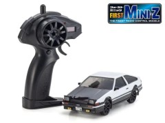 【通信販売限定 セール①】京商EGG　66612　First MINI-Z トヨタ スプリンタートレノ AE86 (ホワイト/ブラック)