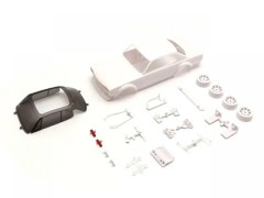 MZN222　GT-R KPGC10 レーシングホワイトボディセット(ホイール付)