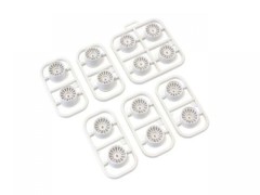 MDH100WB　マルチオフセットホイールセット(ホワイト/ミニッツAWD/14pcs.)