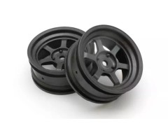 FAH709BK　RAYS TE37V ホイールオフセット5mm(FZD2/ブラックメタリック/2入)