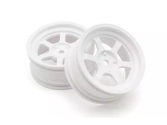 FAH709W　RAYS TE37V ホイールオフセット5mm(FZD2/ホワイト/2本入)