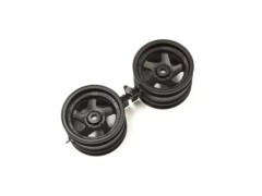 OTH244BKB　5スポークホイール43mm (ブラック/2入/オプティマ)