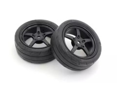 FATH705BKMB　接着済 TCタイヤ FZ02 (M/5S レーシングホイル/ブラック/2入)