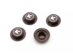 IFW649GM　ホイールナット(ガンメタリック/4入/フランジキャップ/セレーション付) 