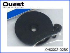 QH0002-02BK　ドーム (黒アルマイト)