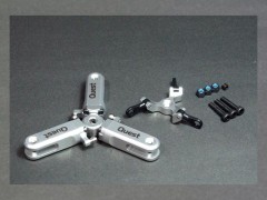 QH0084S　HPテールグリップ5° 3ブレード（シルバー）