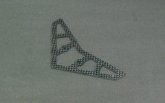 QH0083-01　カーボンホリゾンタルフィン（Neo CALIBER30，50.E6S)