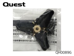 QH0089G　スタンダードテールローターグリップ 3ブレード