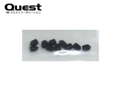 QP8441　セットビス M3x4トガリ先 (10pcs)