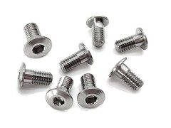 64チタン製ロープロヘッドスクリュー【3x6mm/8個入】