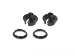 TE-244-I-B　アルミ製13mmショックスプリングカップ・5mm【アソシB74.2/B6.4/2ケ入】