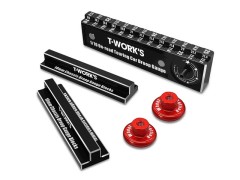 TT-132　T-Work’s 1/10スケール オンロードツーリングカー用ドゥループゲージ＆測定ホイールセット