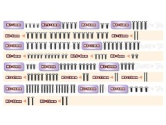 TSSU-RC10B7.1C　64チタン製UFOヘッドビスセット【132本入/RC10B7.1C】