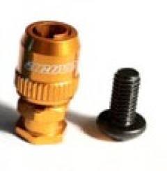 AC394G　スモール・アンテナホルダー（アルミ削出し）ゴールド