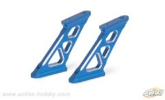 STR134B　マシンド・アルミ リヤウイングステー　Type B（ブルー/2個）