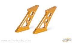 STR134G　マシンド・アルミ　リヤウイングステー　Type B（ゴールド/2個入）