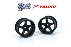 BB-RW-005　GV117D ホイール R-SPEC 26mm ( ブラック/OFF+7)