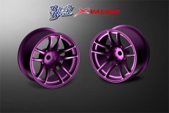 BB-RW-013　VALINO N820S アルミホイール26mm( パープルアルマイト/OFF+7)