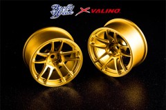 BB-RW-033　VALINO N820S アルミホイール26mm( ゴールドアルマイト/OFF+7)