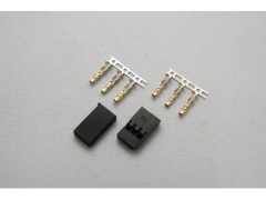 RCB-F2　プロスペック 受信機用ブラックコネクター フタバ用 2個入