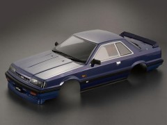 48678　1/10 Nissan Skyline (R31) ブルー 完成ボディ