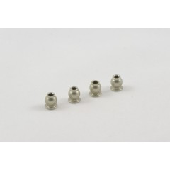 R0057　座付きボール 5.8mm（アルミ）4個