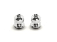 R0129B　座付きボール 7.8mm （アルミ） 2個