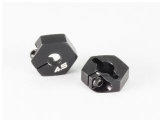 T100　アルミ六角ホイールハブ（4.5mm/2個）