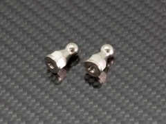 R0237　ロング座付ボール 5.8mm（アルミ）2個