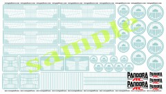 VGP-604　3D Graphic Decal＜Headlight＞