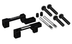 STR188BL　DIB対応アルミ・アッパーAアームマウント　ブラック