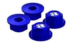 STR216DB　センターキャップ型アルミホイールナット　（4個入/ダークブルー）