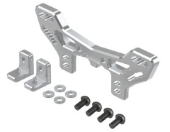 STR276S　TT-02TYPE-S対応アルミ・リヤダンパーステー（シルバー）