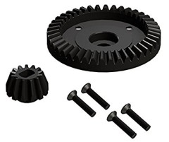 STR278　TT-02対応フロント減速スペアーギヤver0.8 （専用ネジ付/ギヤデフ用）