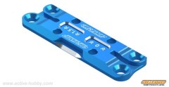 STR280B　TT-02TYPE-S専用リバーシブルリヤサスマウント（ブルー）