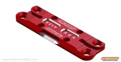 STR280R　TT-02TYPE-S専用リバーシブルリヤサスマウント（レッド）