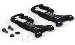 STR283BL　ロングリバサス対応アルミ・フロントサスアーム　（ブラック）