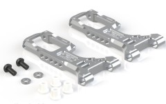 STR283S　ロングリバサス対応アルミ・フロントサスアーム　（シルバー）