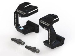 STR292BL　ドリパケ対応ハイアングル・アルミCハブ　（ブラック）